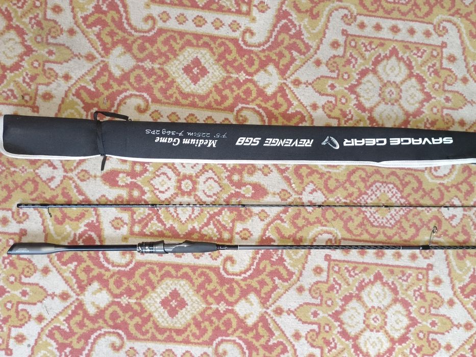 Jak nowa wędka savage gear sg8