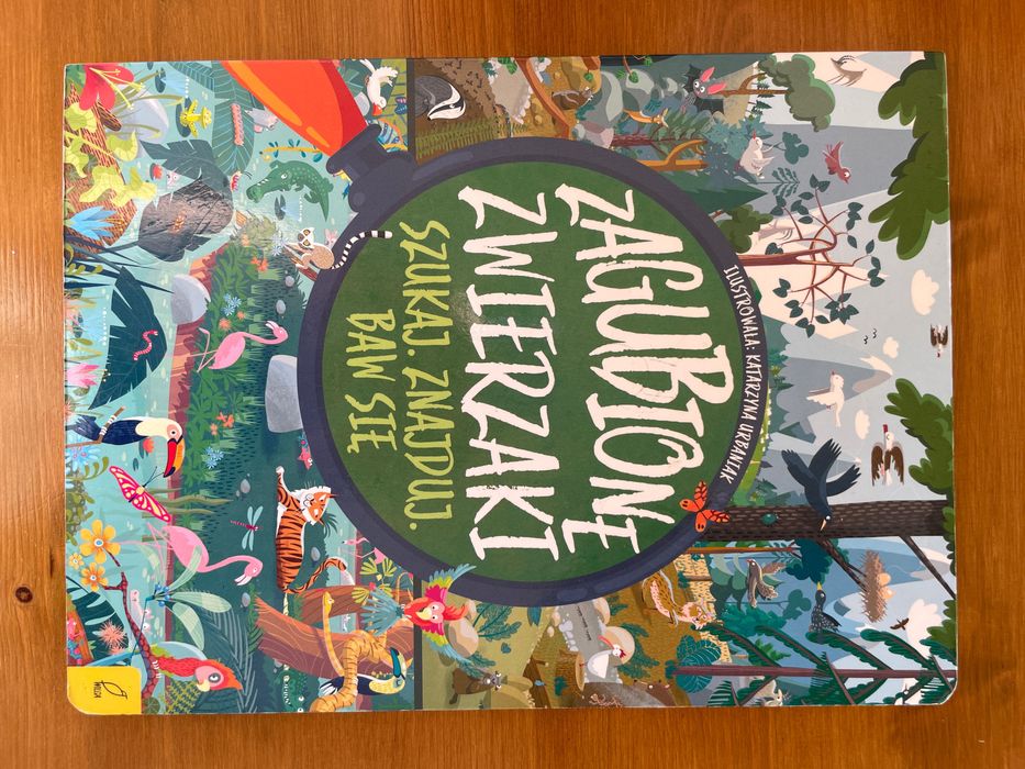 Urbaniak , Zagubione zwierzaki. Szukaj, znajduj, baw się - kartonowa