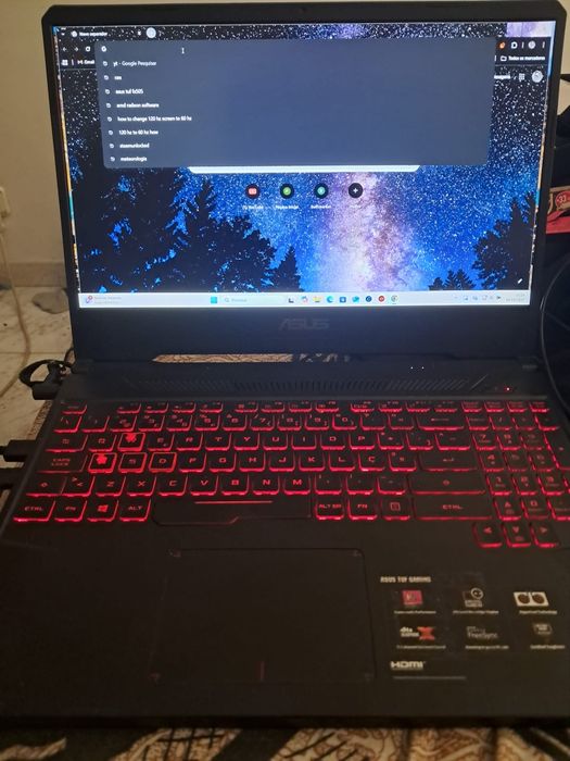 Portatil Gaming Asus Tuf ryzen
