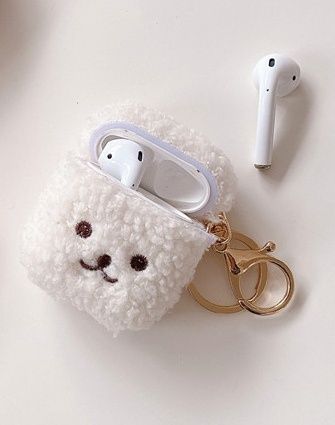 Etui brelok na słuchawki bezprzewodowe AirPods kawaii piesek