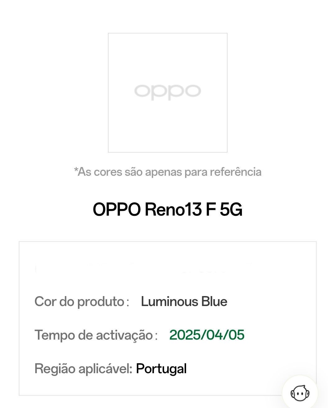 Oppo Reno 13 F 5g, 8gb/256gb, vendo/troco