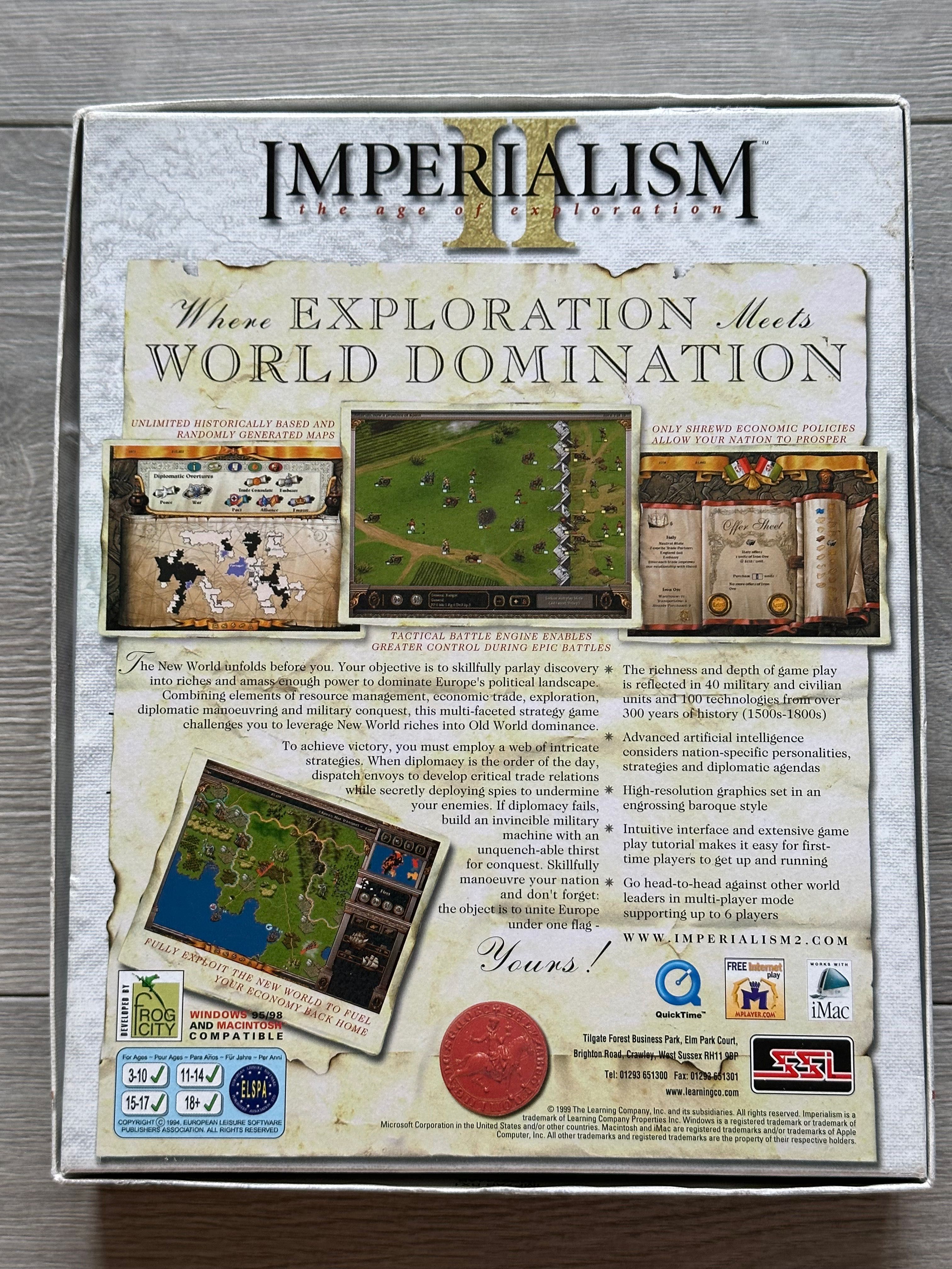 Imperialism II: Age of Exploration / PC & Macintosh