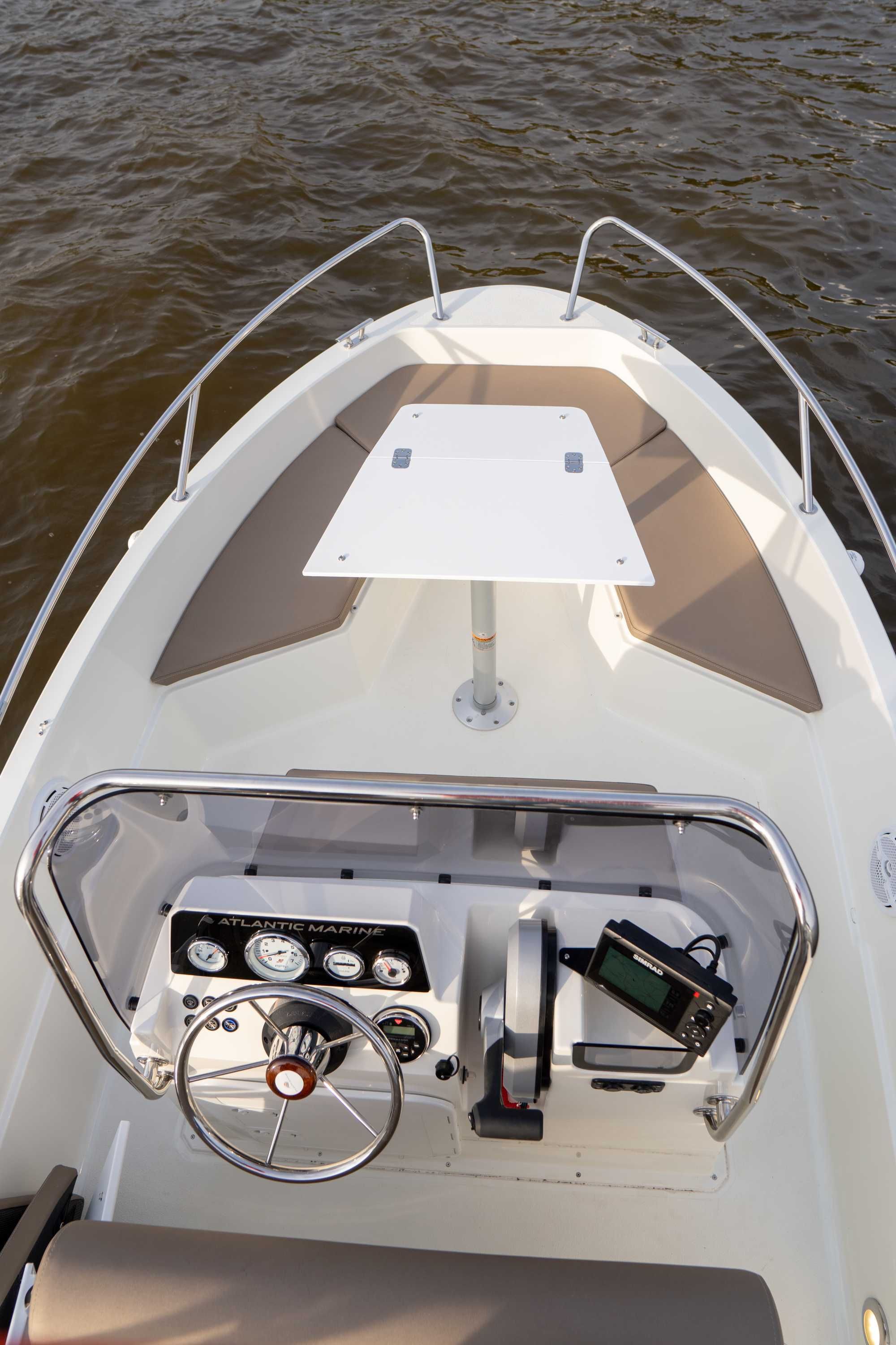 Nowa łódź Atlantic Marine 490 silnik Mercury F60 ELPT przyczepa PP1100