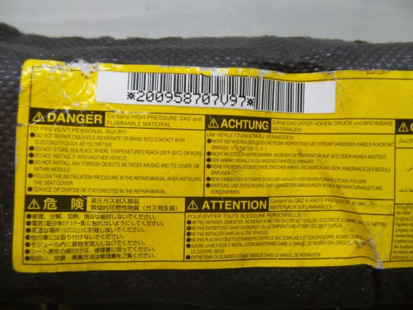 Airbag banco esquerdo TOYOTA Land Cruiser Prado (_J12_)