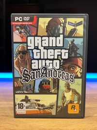GTA San Andreas (PC PL 2005) DVD BOX polskie wydanie