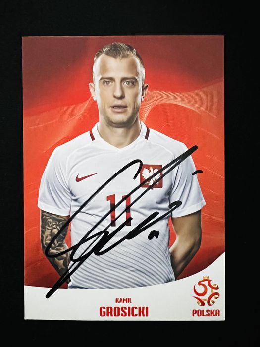 Hit! Meczowa Koszulka Reprezentacji z ME Kamil Glik z Autografem!