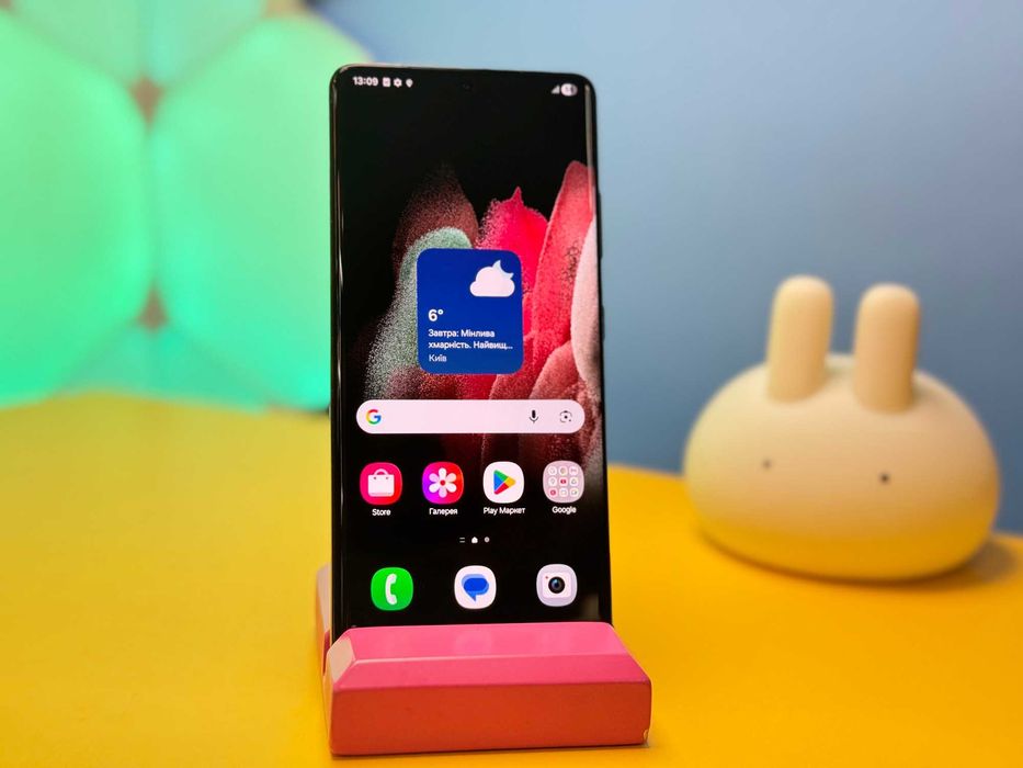 Смартфон Samsung Galaxy S21 Ultra 5G 12/256GB (150293) Б/У З ГАРАНТІЄЮ