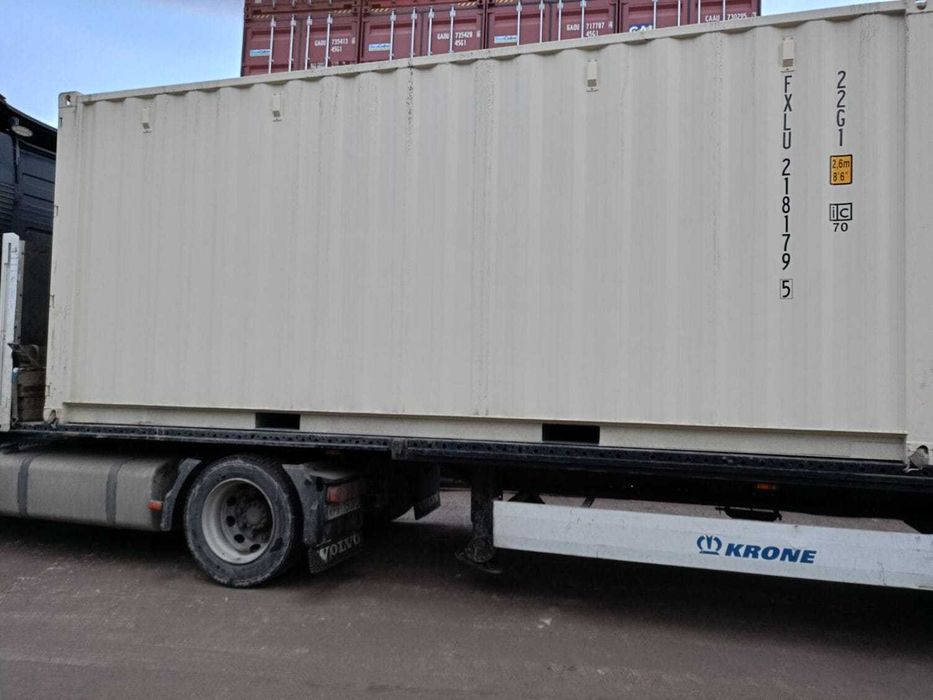 Kontener magazynowy 40HC (12 m) NOWY - Transport Cała Polska