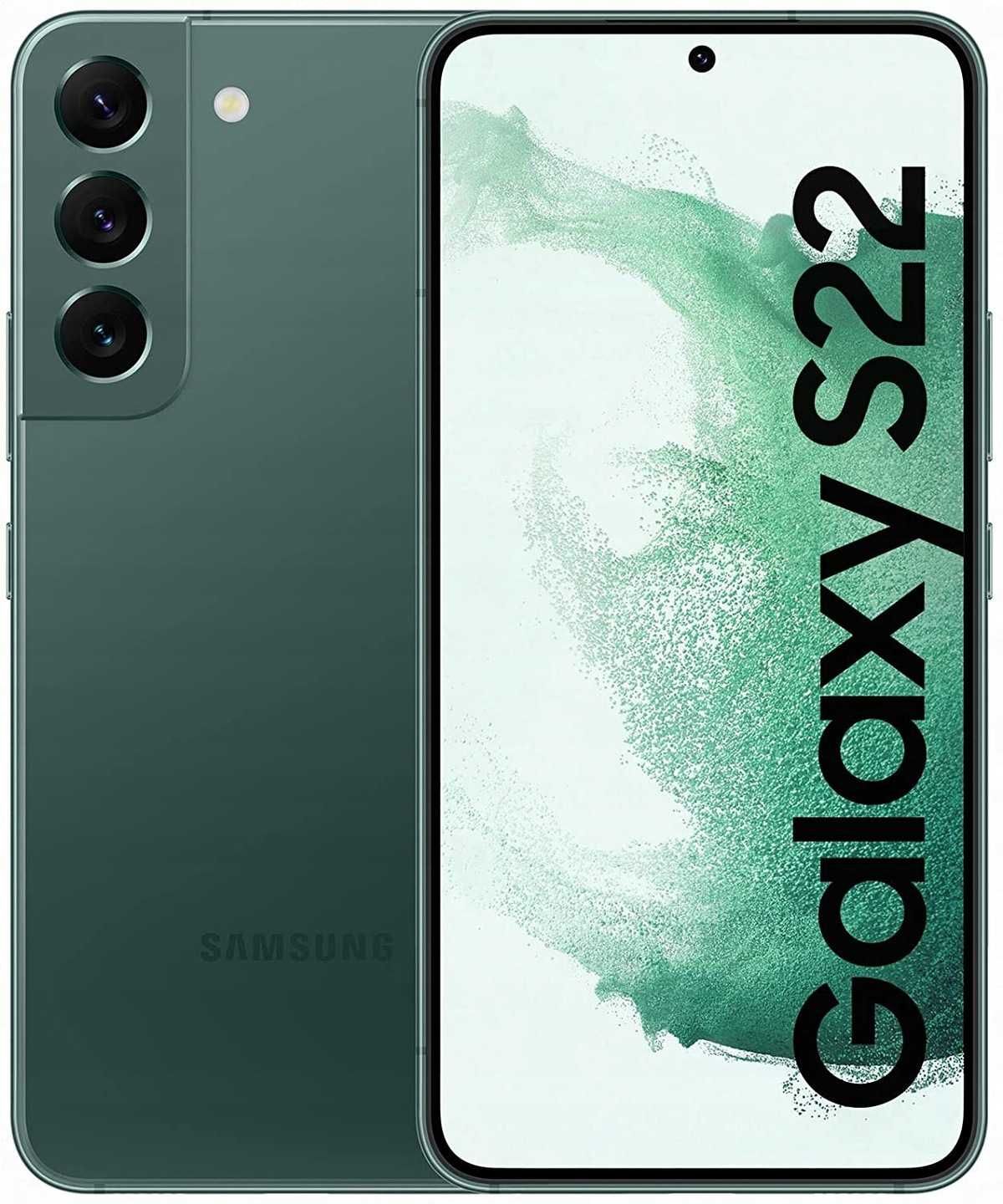 Samsung S22 128GB 5G BLACK GREEN Gwarancja 12 miesięcy Kraków