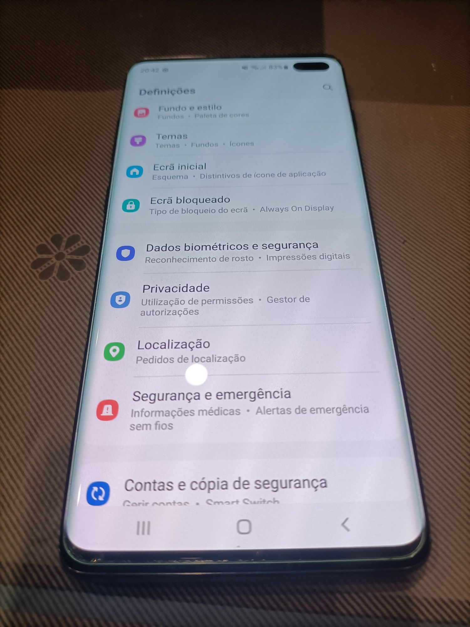 Tenho galaxy s10plus