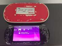 PSP 3004 + etui + ładowarka + gry