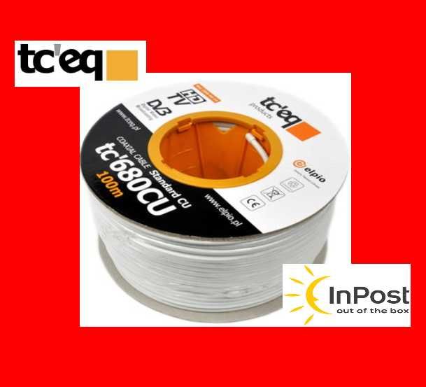 CORAB Kabel RG6 TC 690 Trishield, żyła 1.13 CU Przewód NKT YDYp 3x2,5