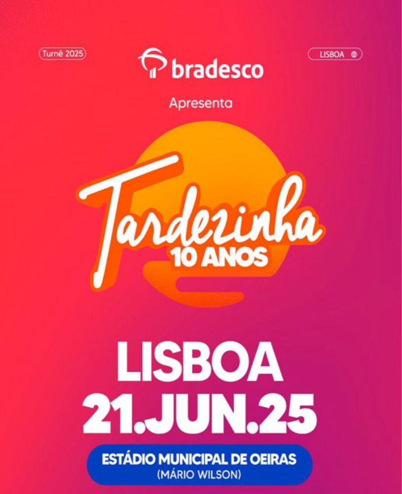 2 bilhetes do tardezinha