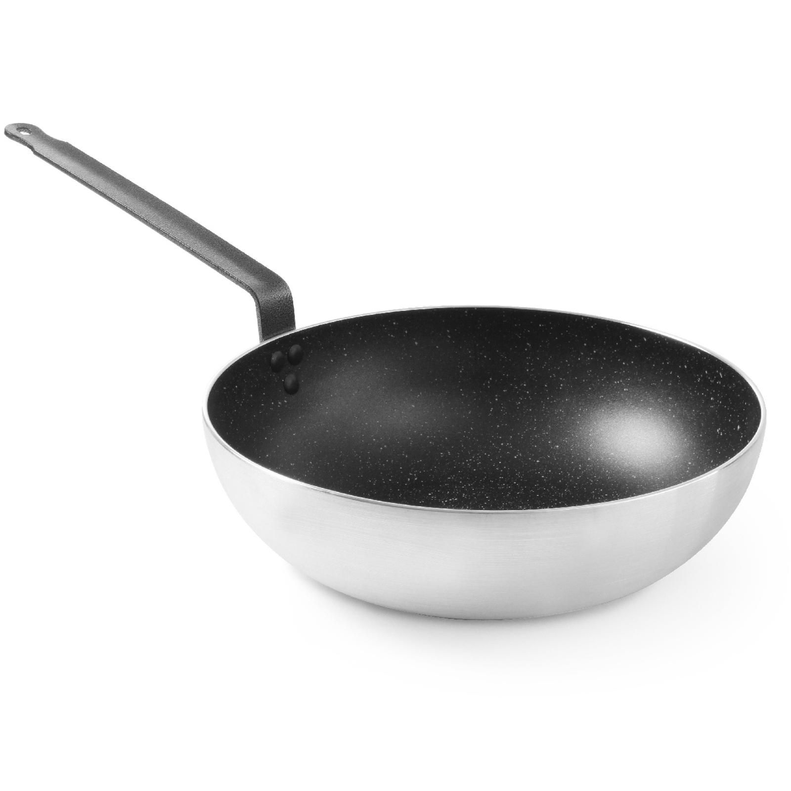 patelnia wok marble professional 3 l śr. 280 - hendi 627730
