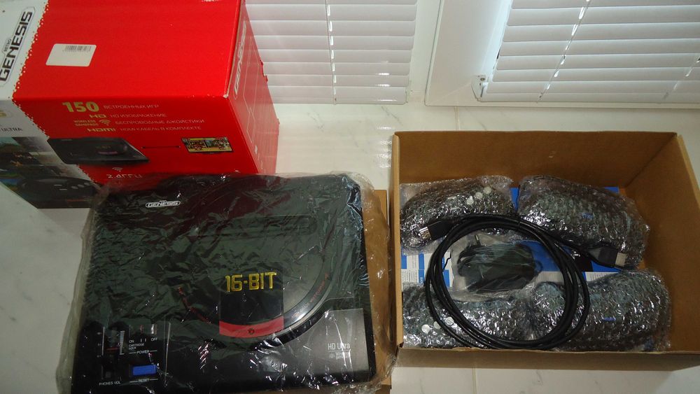 Sega (Retro Genesis) + флеш-картридж