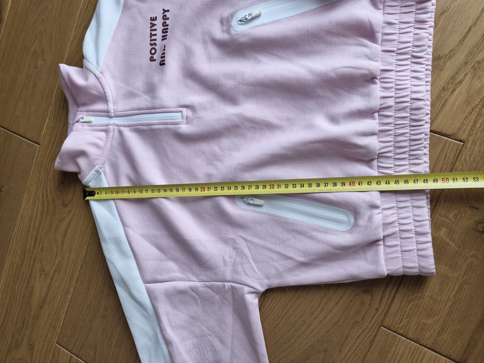 Bluza zara jasny róż na 164