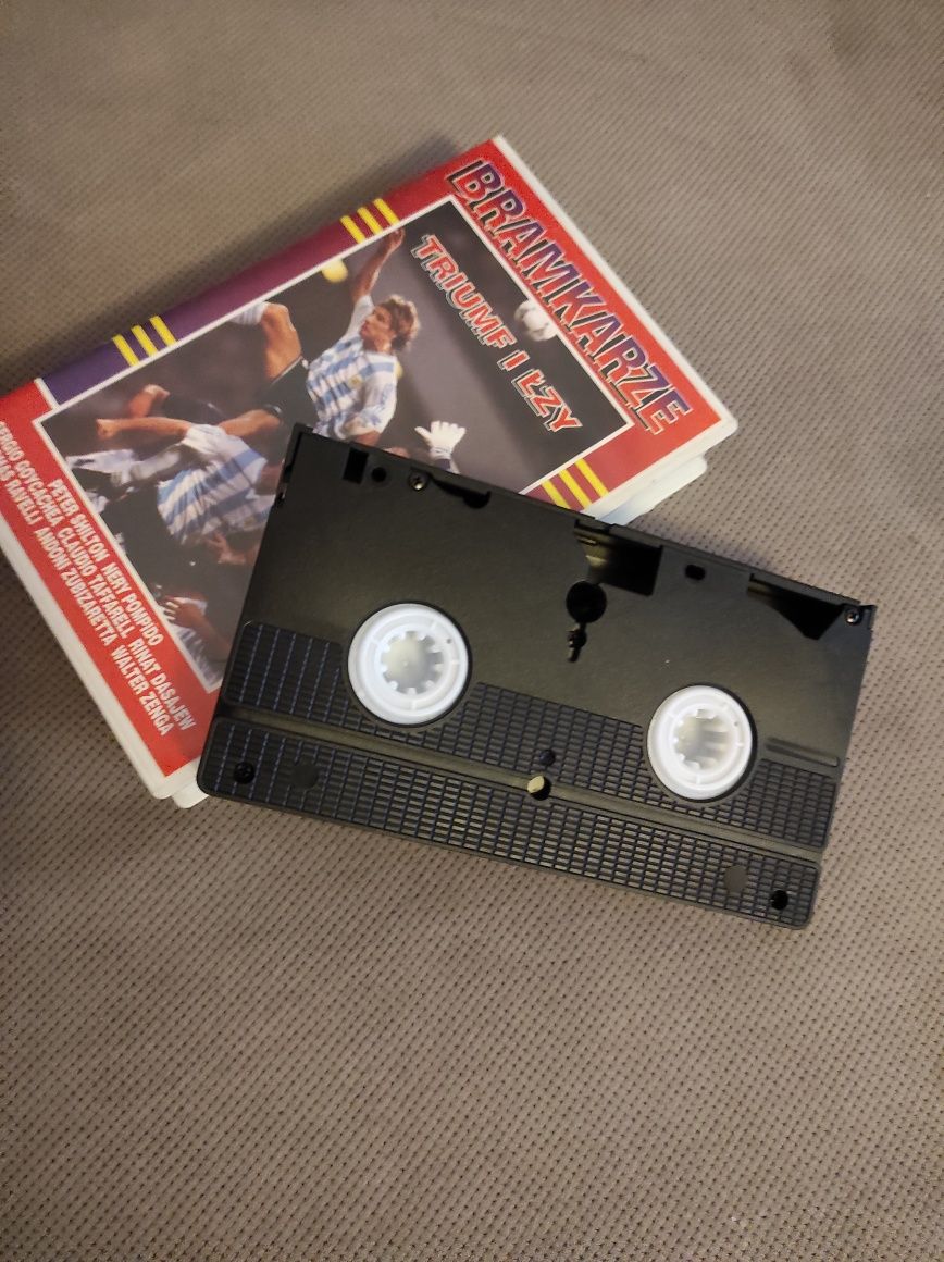 Kaseta VHS unikat z 1994 Bramkarze Triumph i łzy