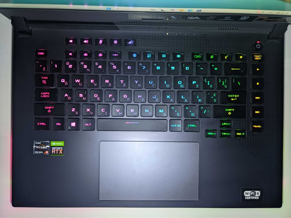 Ryzen 9 5900hx RTX 3070 256bit - Игровой ноутбук Asus ROG Strix G513QR