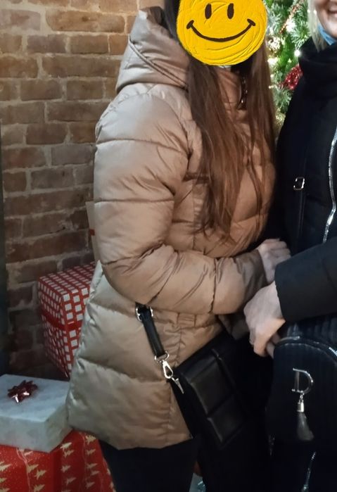 Зимова куртка з поясочком 40р