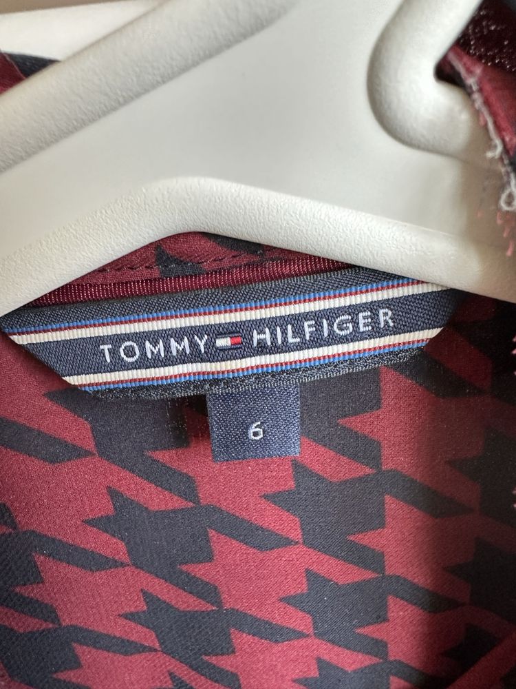 Koszula damska Tommy Hilfiger z wiązaniem przy szyi rozmiar XS/S