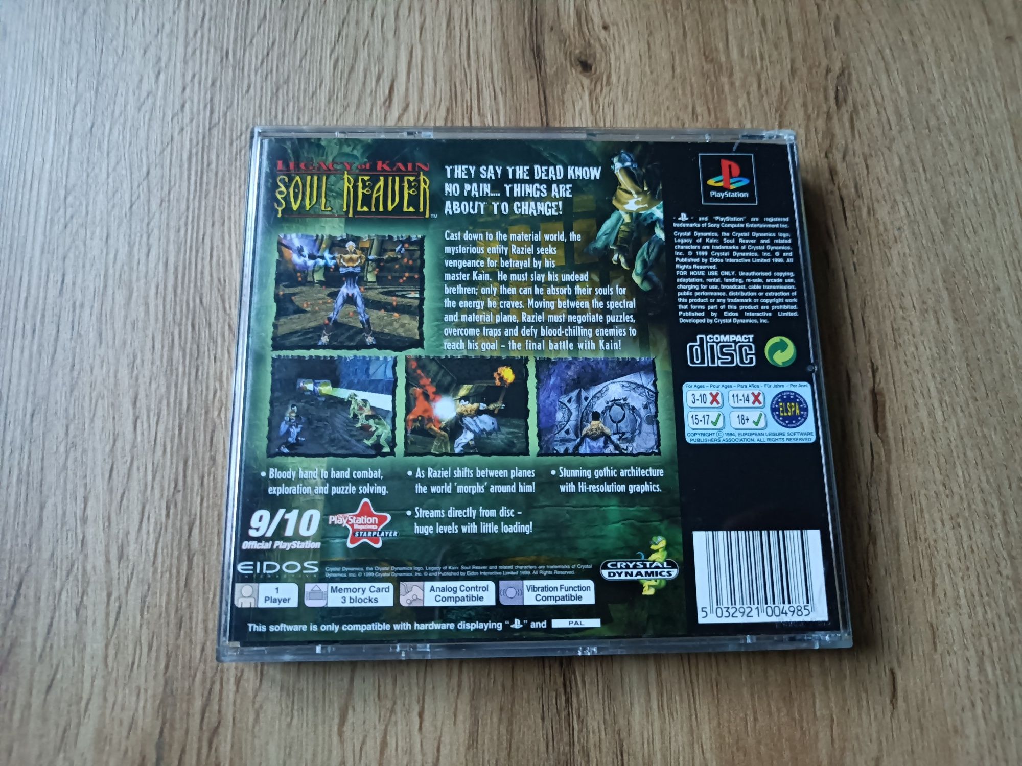 Legacy of Kain Soul Reaver PS1