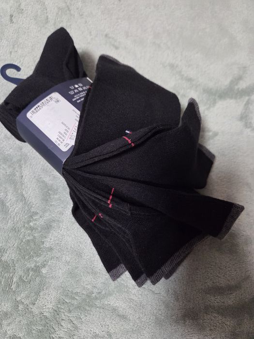 Meskie dlugie skarpety rozm 40-45 czarne