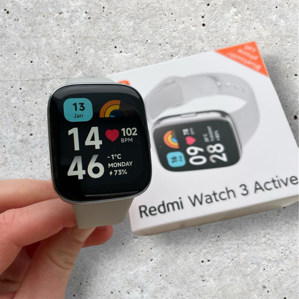 Смарт - годинник redmi watch 3 active grey сірий