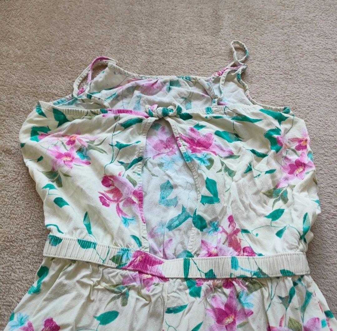 Dziewczęcy kombinezon H&M na lato rozmiar 170