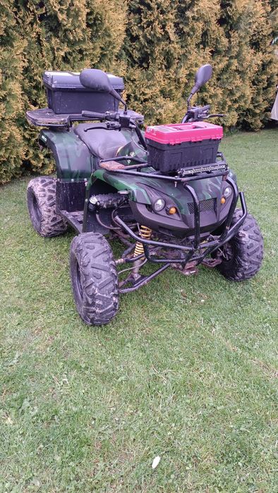 *OKAZJA* QUAD DIABLO 200*pług* przyczepka