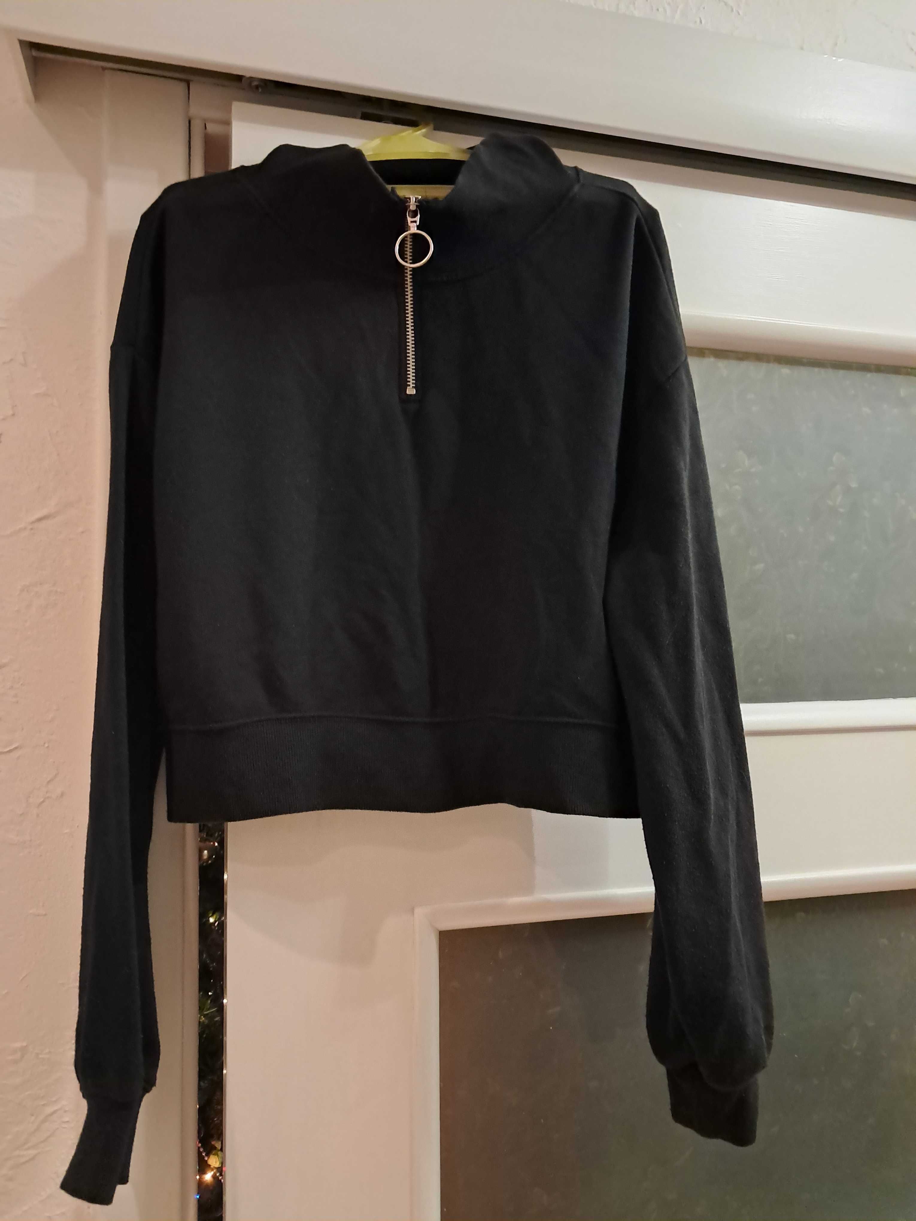 Bluza dresowa czarna