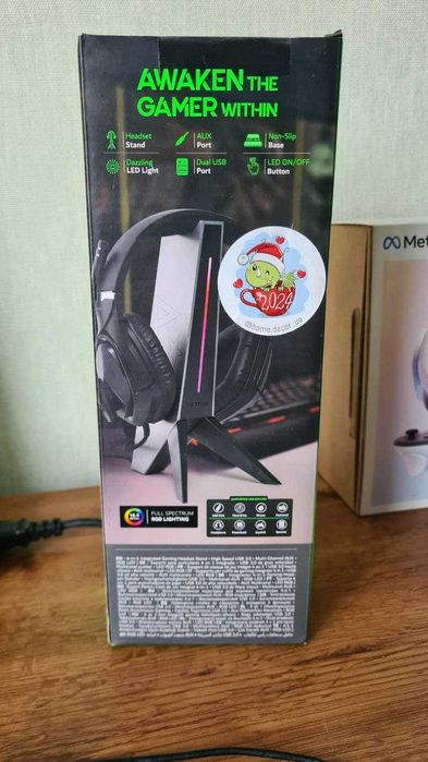 Vertux Zulu 2xUSB 2.0/AUX 3.5 мм Black
