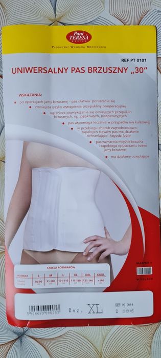 Pani Teresa nowy pas brzuszny "30"