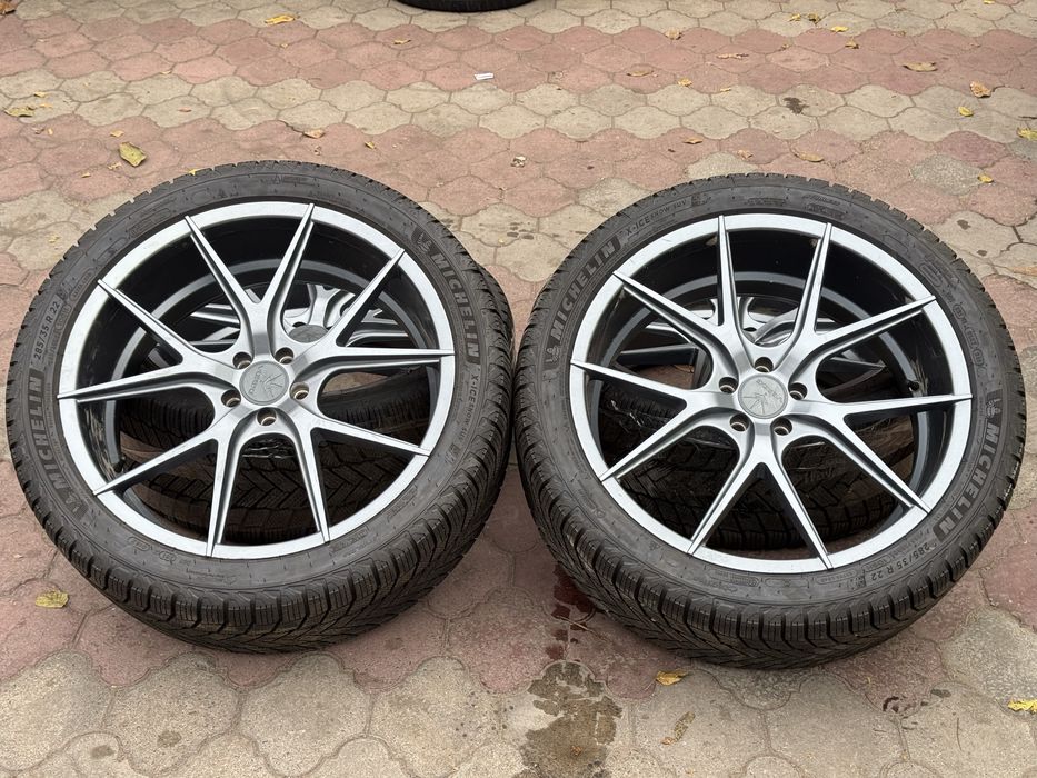 Диски WS audi vw mercedes bmw 5х112 9J R22