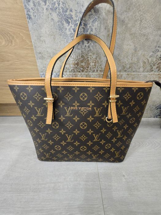 Louis Vuitton klasyczna torebka brązowa