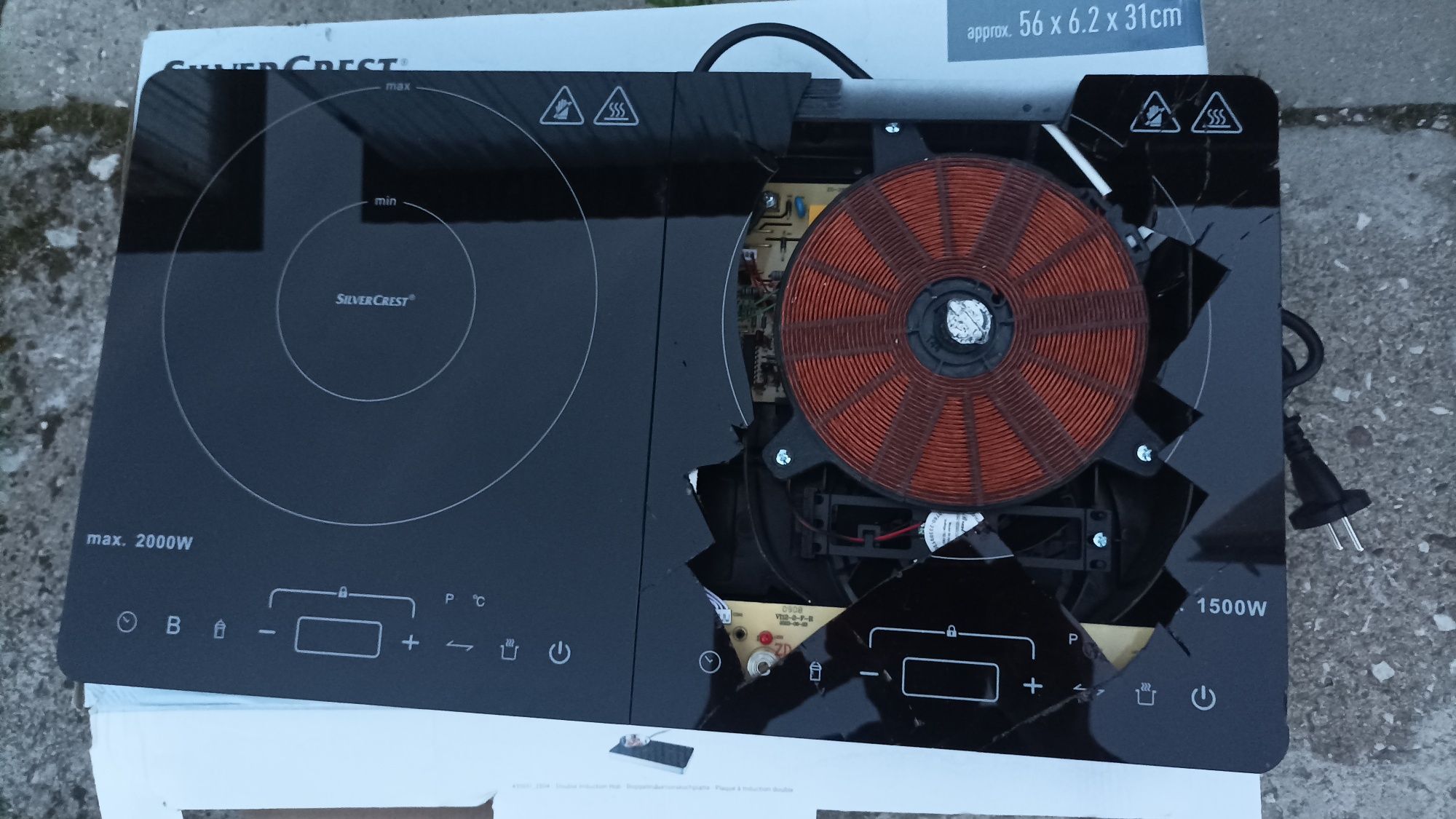 Kuchenka indukcyjna SILVER CREST SDI 3500 E1