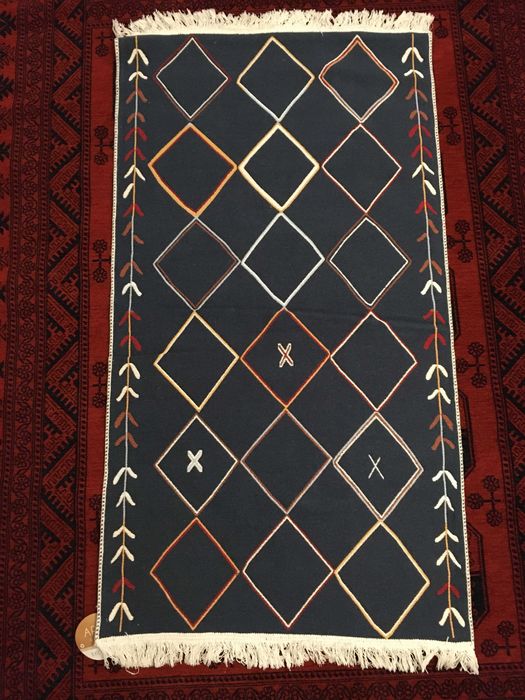 Dywanik zmywalny dwustronny kilim turecki w rozmiarze 80×150