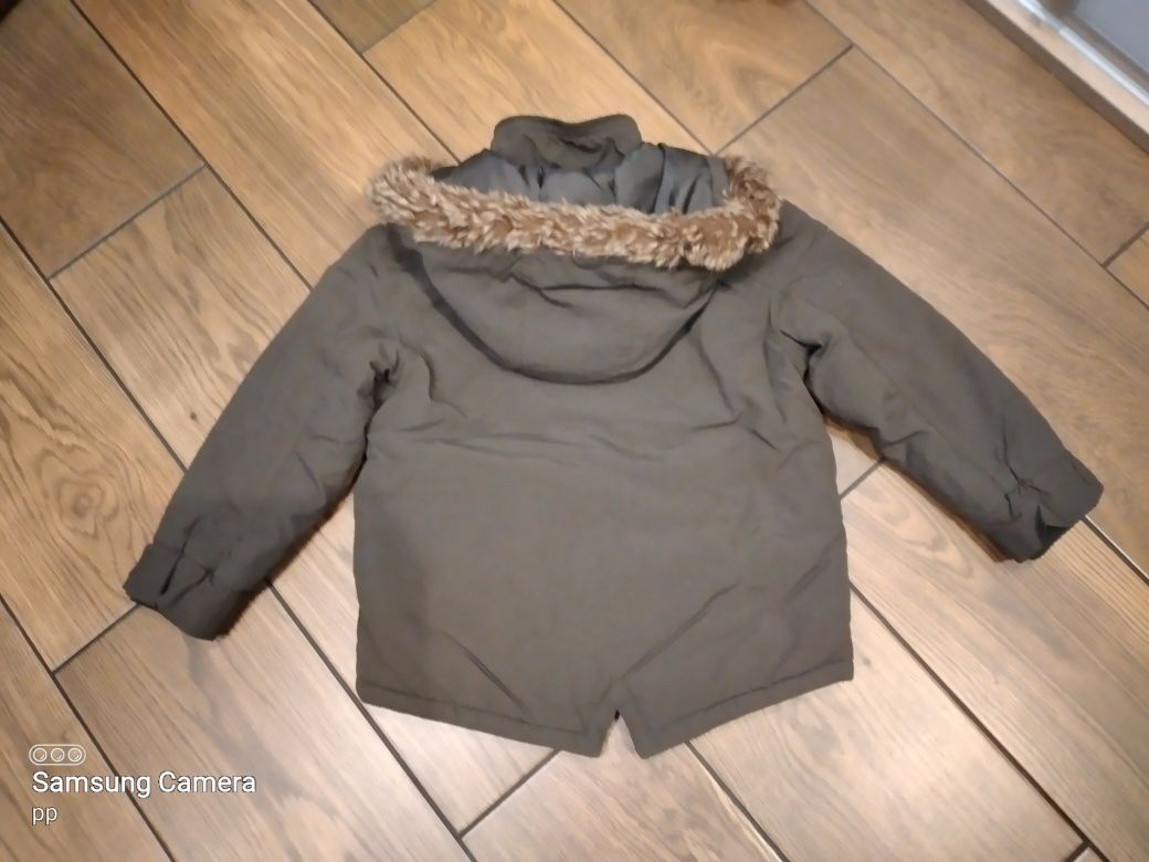 Kurtka parka chłopięca 4 latka