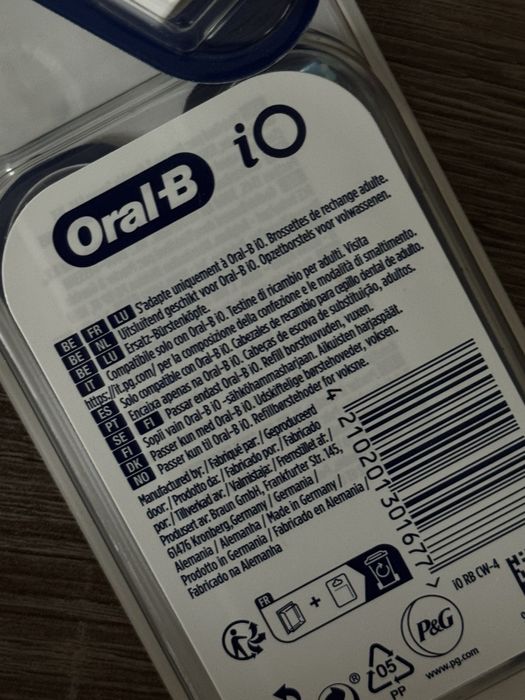 Насадки на щітку oral b io