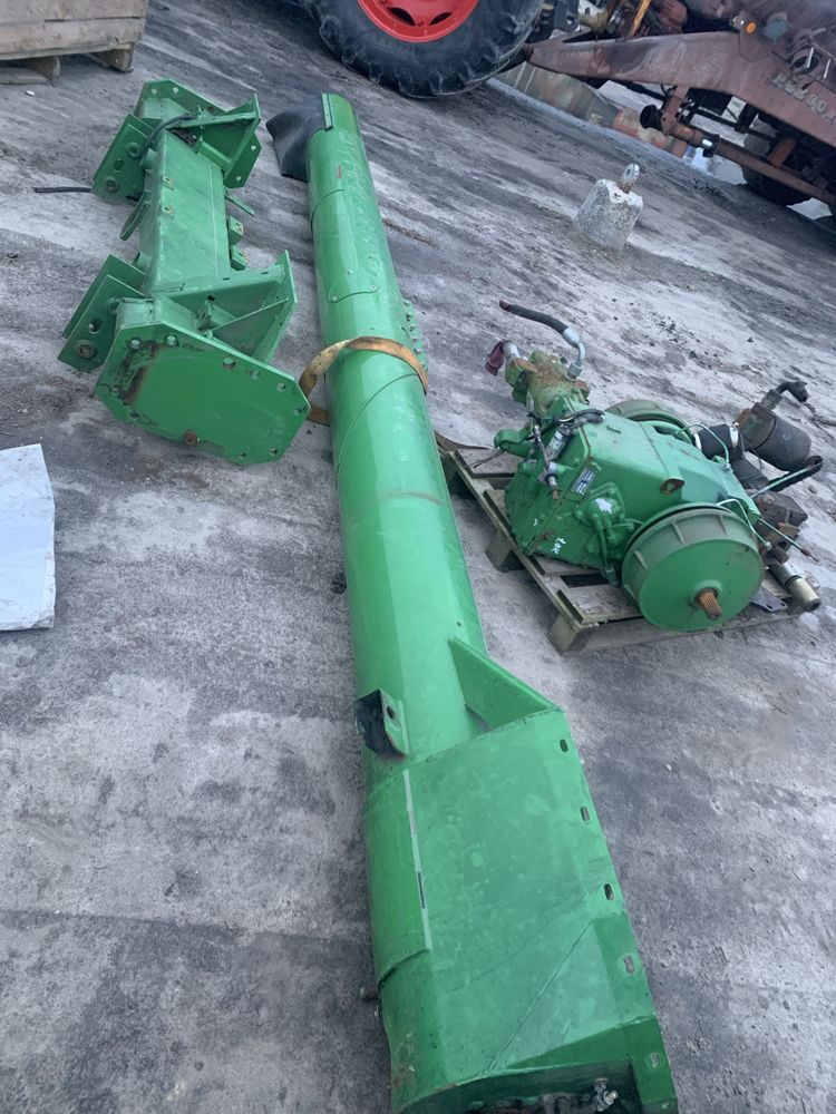 John deere 1450 czesci rura wysypu os skrzynia biegow