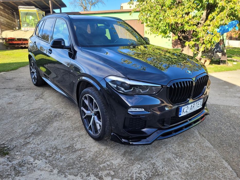BMW X5 Salon Polska 3.0 diesel M-pakiet Pneumatyka Oś skrętna