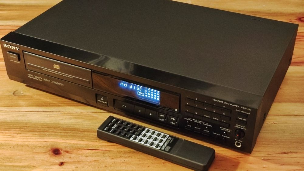 Leitor de CD Sony CDP-497