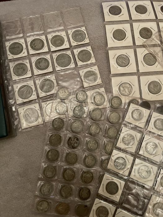 Colecao moedas antigas