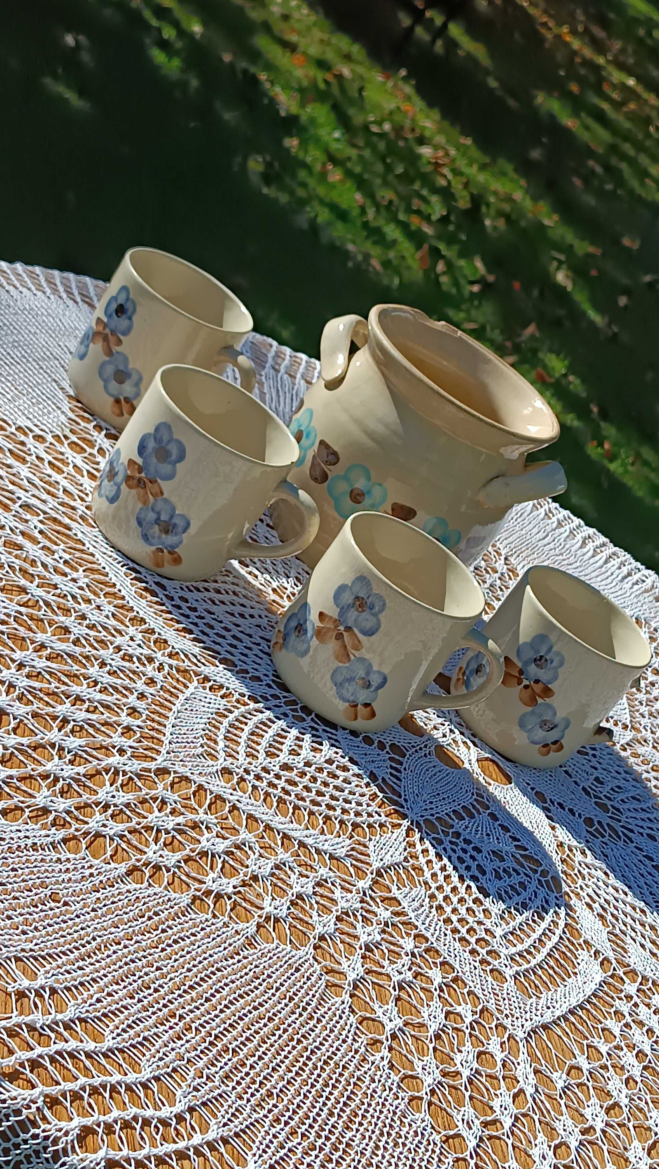 Stare kubki kamionkowe FNK Bochnia