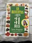 Livro As Receitas A Dieta dos 31 dias de Ágata Roquette