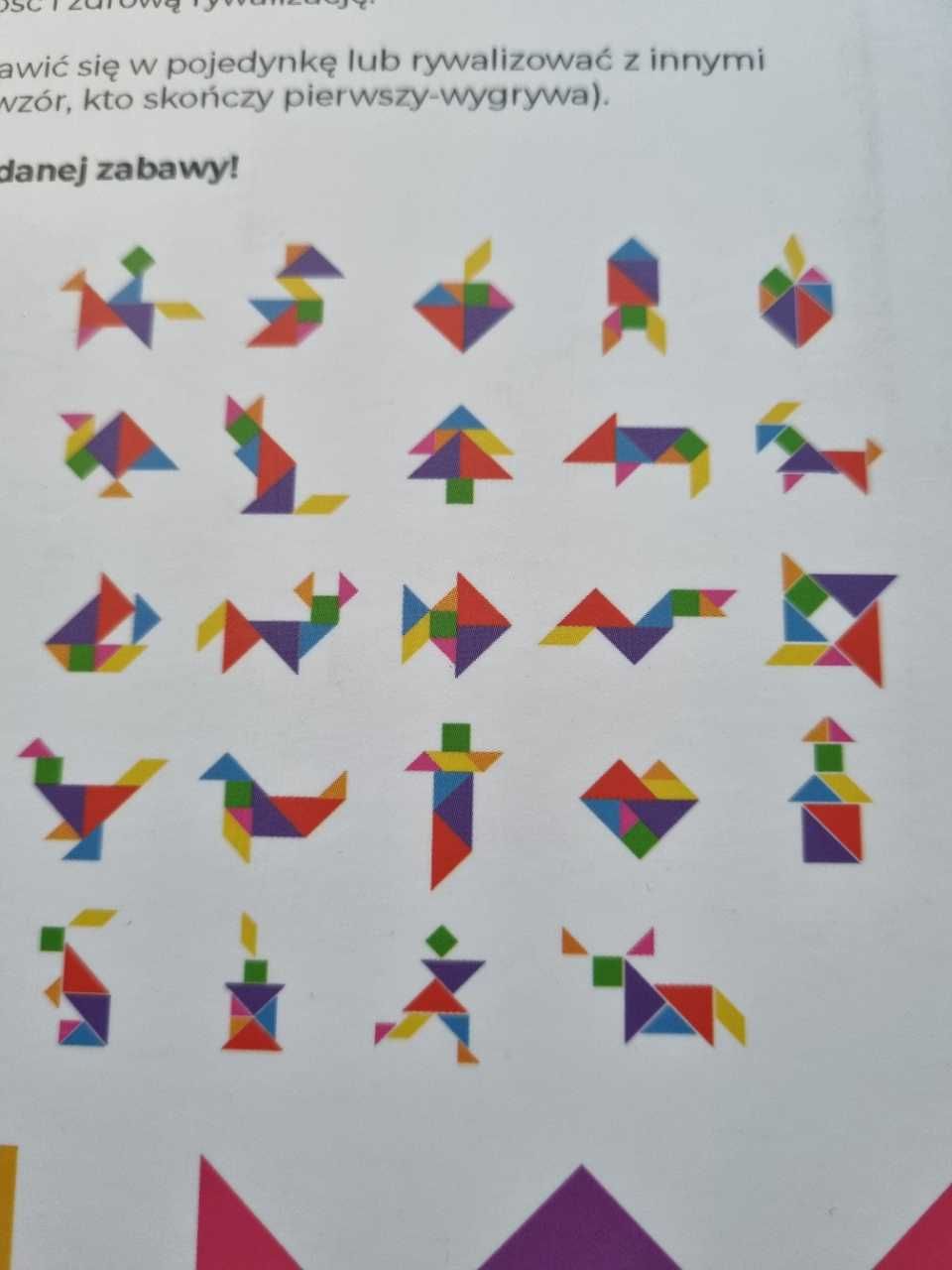 Układanka edukacyjna, tangram