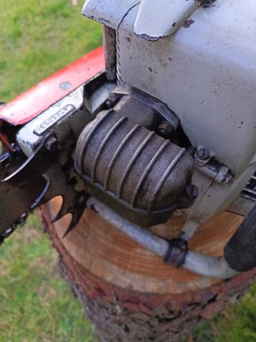 Piła łańcuchowa Stihl 07 lub Stihl 07 S z lat 60tych kolekcjonerska