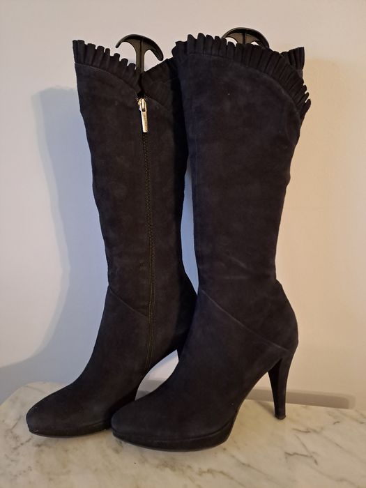 Kozaczki,kozaki.  Gino Rossi, zamsz.