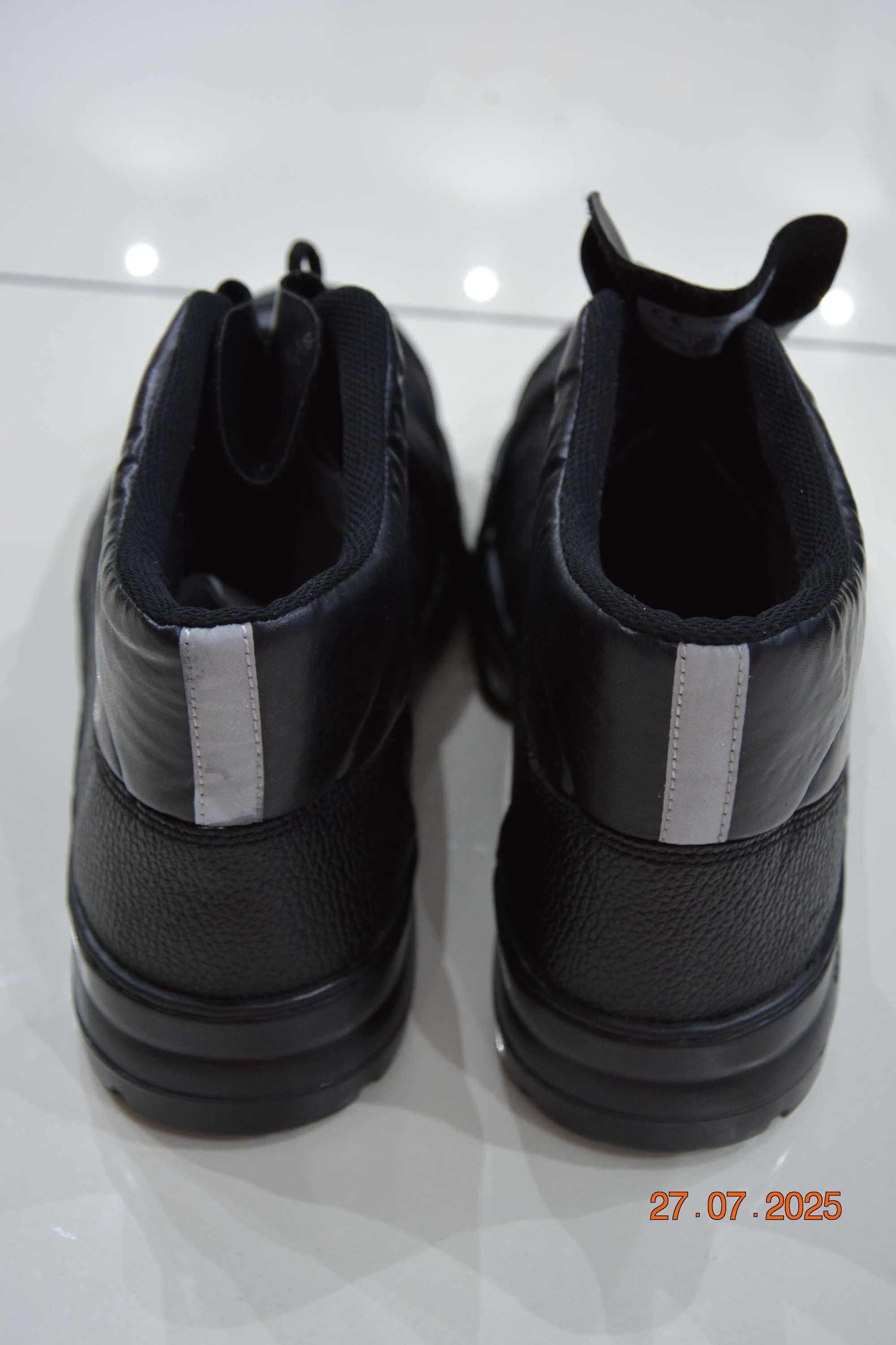 Buty robocze bezpieczne z metalowymi noskami Trzewiki robocze NOWE