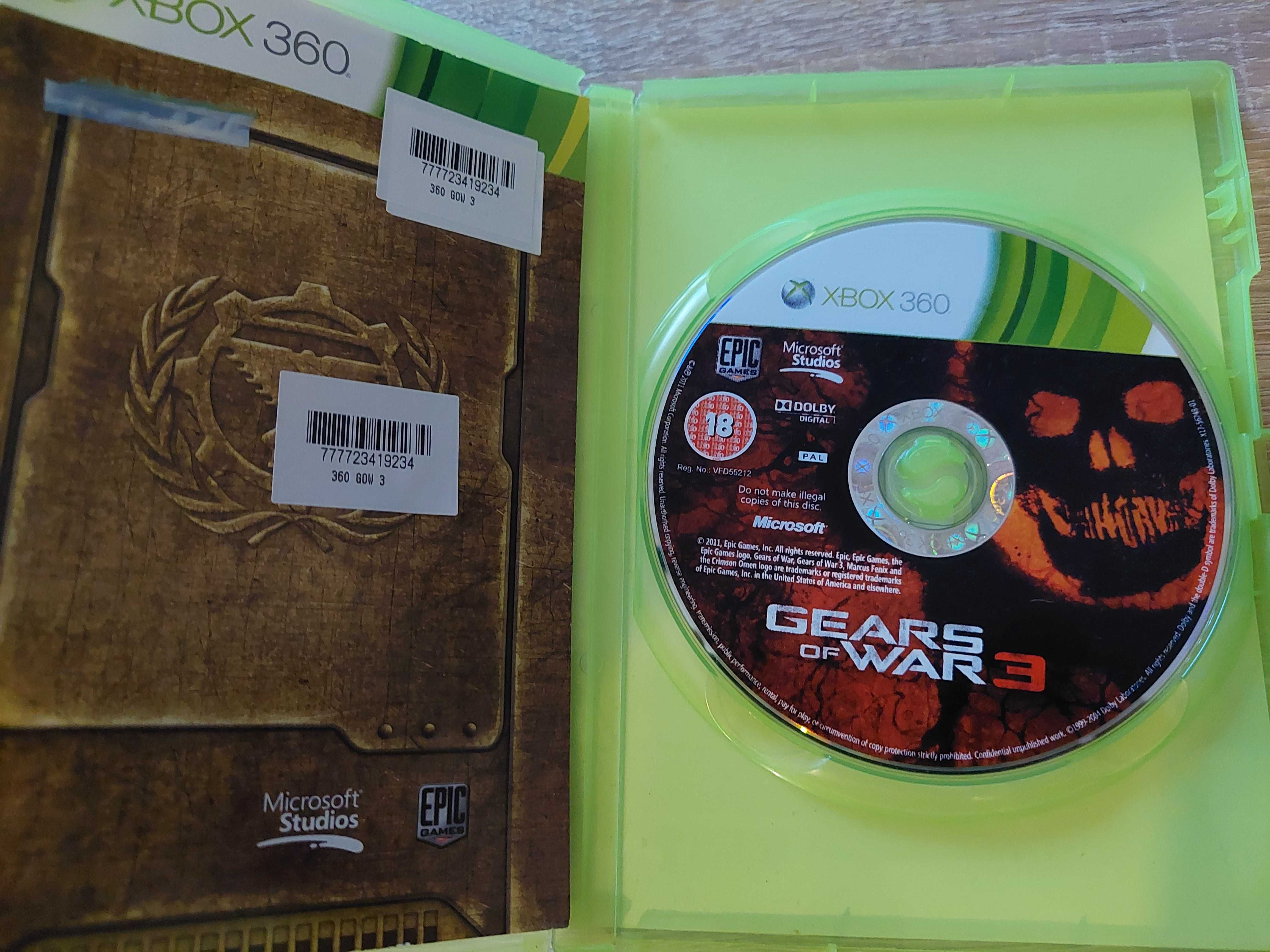 XBOX 360  Gears of War 3