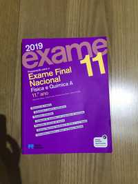 Livro exame final nacional Física e Química 11 para preparação de exames finais